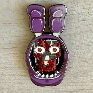 Five Nights At Freddy’s 🍕 Bonnie Bot Metal Enamel Dual-Layer Pin